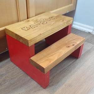 Personalized Children&#39;s Step Stool