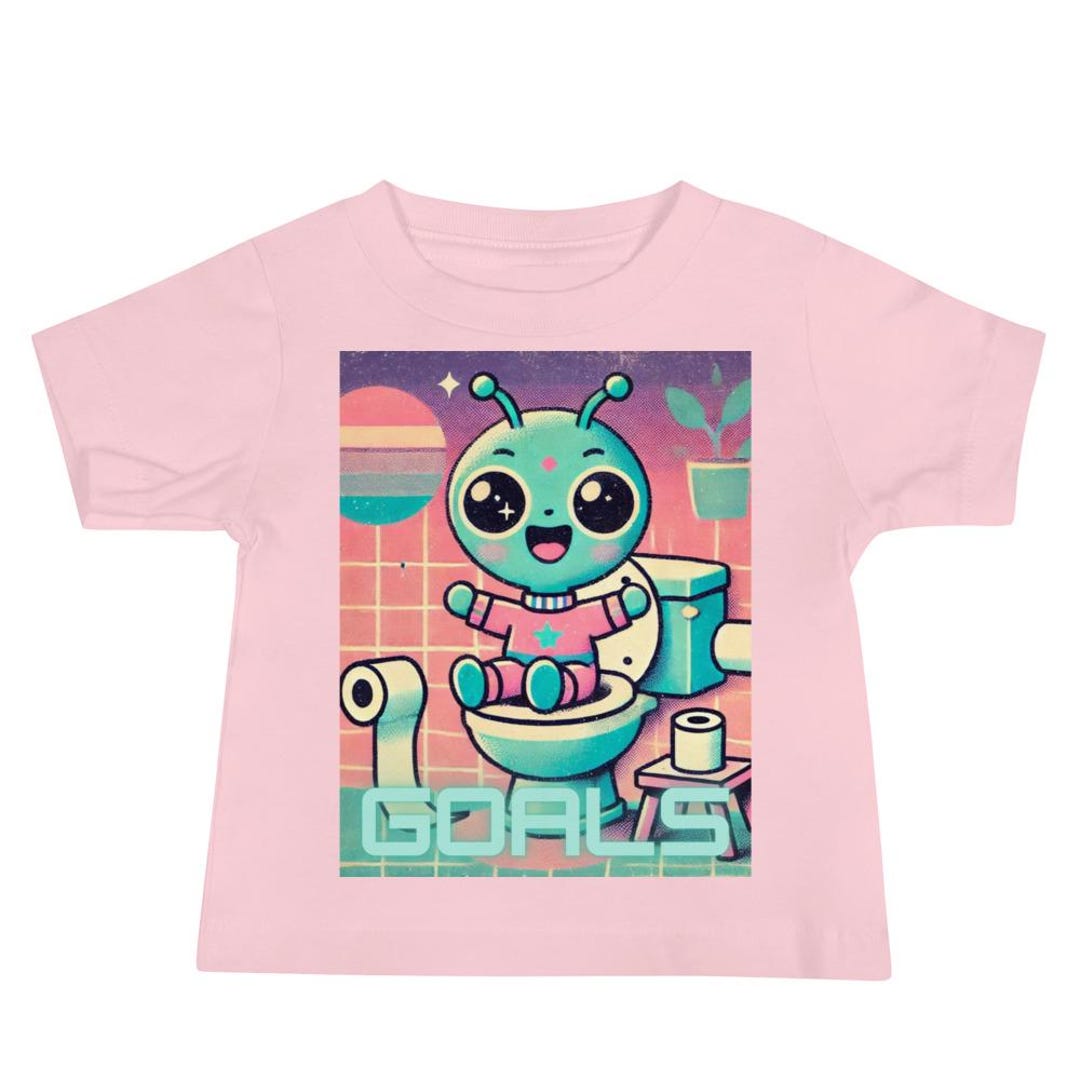 Baby Alien Potty Training: Baby Jersey Short Sleeve Tshirt - Etsy