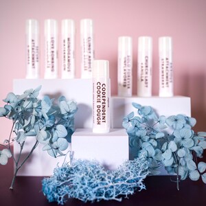 Moisturizing Jojoba Oil Lip Balm, Hydrating Skin Care, 9 flavors, BPA free, chapstick, flavored lip balm