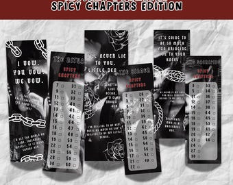 LORDS Series Inspired Bookmarks PDF and PNG Files - Instant Download - Booktok - Printable - The Sacrifice The Ritual The Sinner