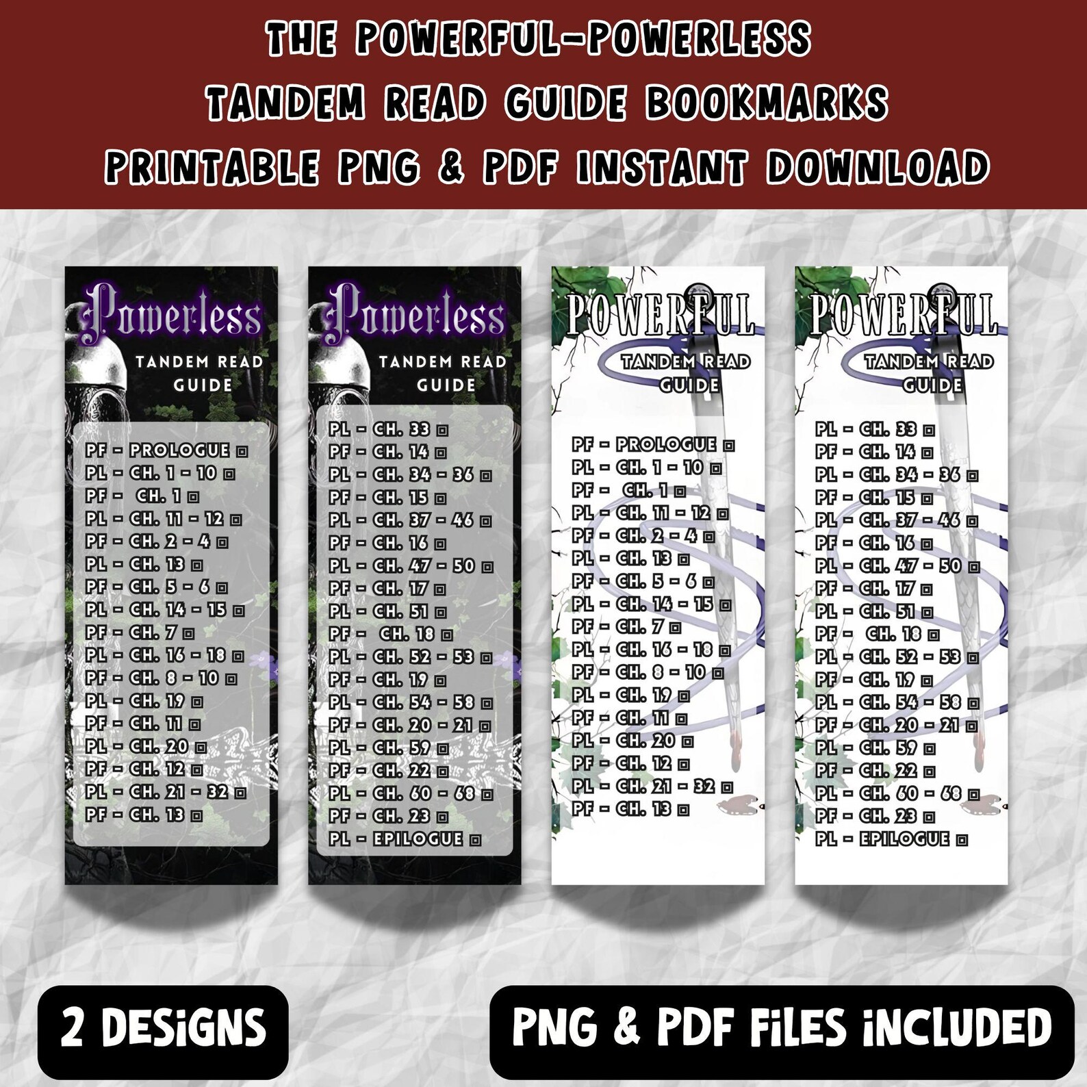 Powerless List Worksheet.pdf The Powerful Powerless Tandem Read Guide Printable Bookmarks PDF and ...