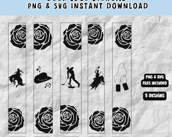 Chestnut Springs Series Stencil Edges Sprayed Edges DIY SVG and PNG Files, Printable Digital Files book edges Booktok Cowboy Romance