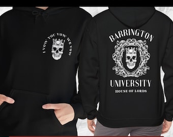 House of L.O.R.D.S. Barrington University SVG e PNG, Download digital, Design de sublimação, Download instantâneo, booktok, livresco, Romance sombrio