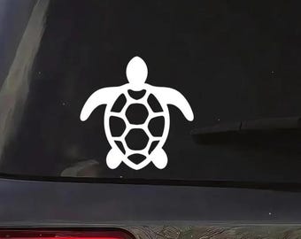 Sticker tortue : sticker tortue de mer pour voitures, ordinateurs portables, tasses