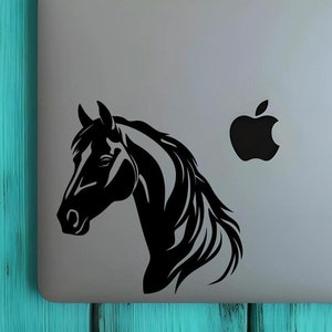 Detailed Horse Decal | Equestrian Decal | Horse Car Decal | Horse Outline | Horse Sticker | Horse Decal for Cars | Detailed Horse Sticker