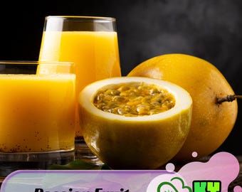 Yellow Passion Fruit Seeds for Planting – Exotic Tropical Vine - Edible Fruits - Fast Growing - Easy to Grow -  Seeds- 13s - New 5-10