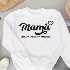 Mamá svg | Mother's day svg | Mamá png | Mamá dxf | Mom svg | Mom Sweatshirt | mom gifts | Silhouette & Cricut