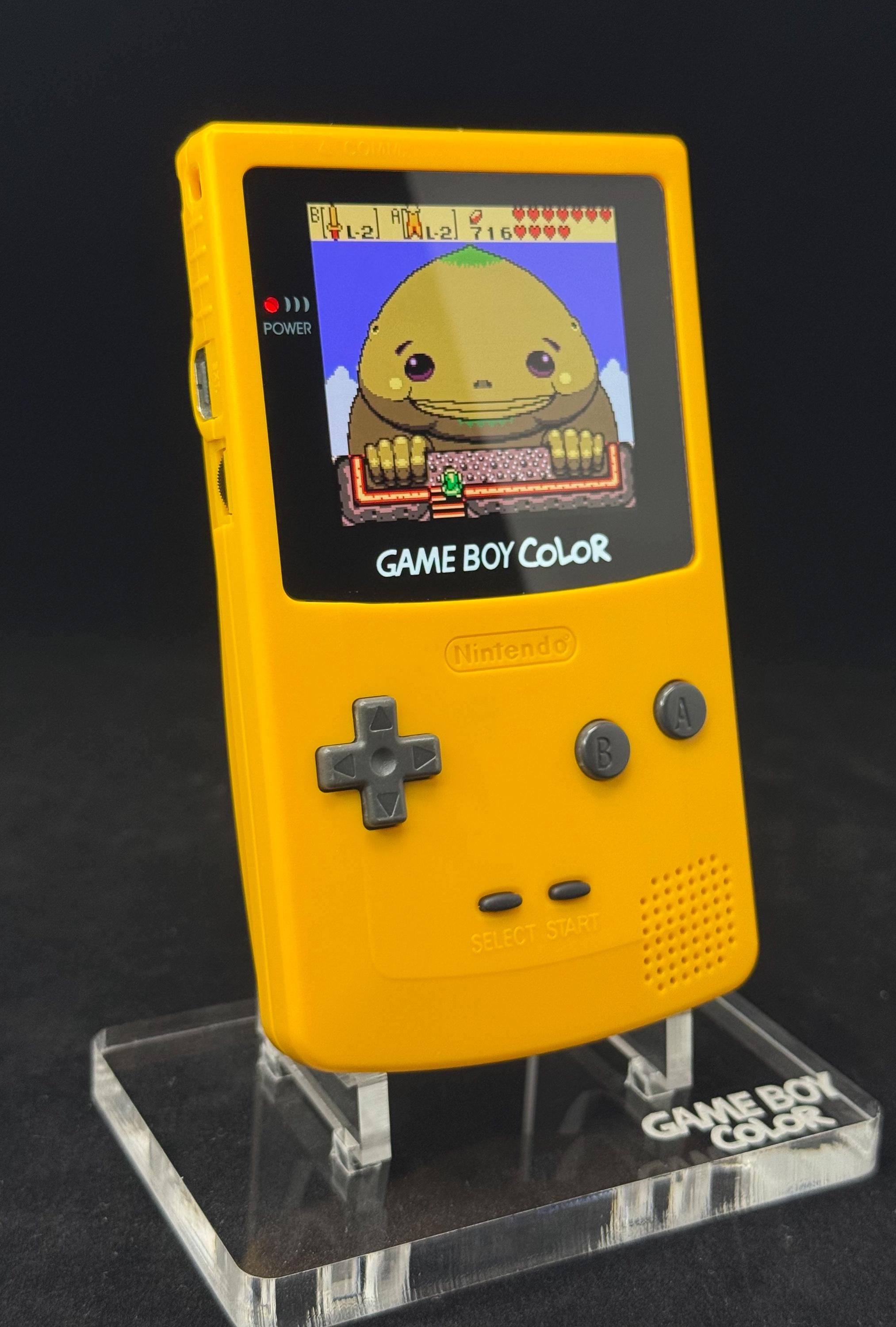 Game Boy Color With OLED Screen - Bespoke Shell for Superior Inputs ...