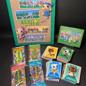 Animal Crossing E-readerkaartencollectie met boosterpacks, complete serie 1-3 - Gamecube - Retro-amiibo - Doubutsu no Mori
