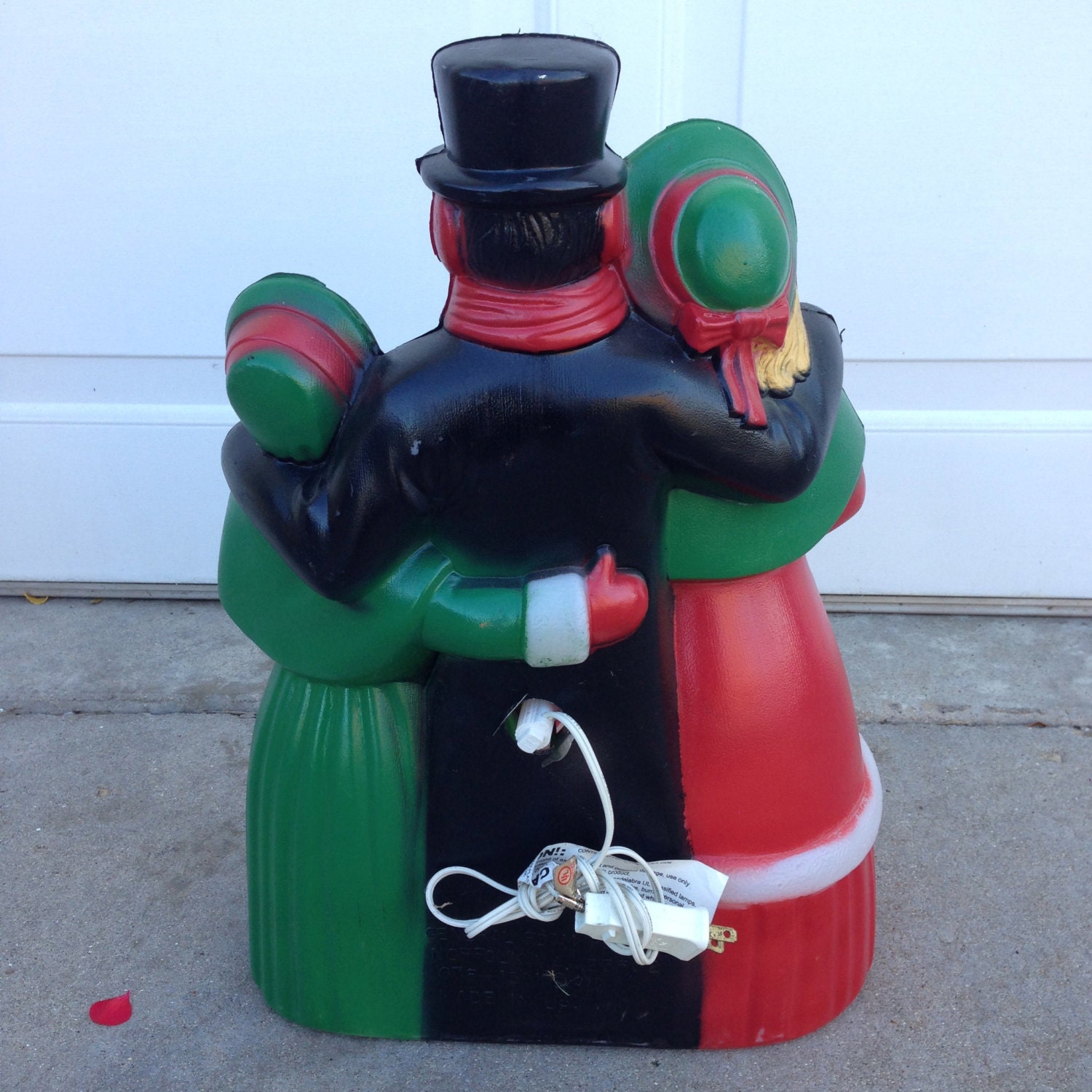 Vintage Blow Mold Christmas Carolers Christmas Lawn Decor  Etsy