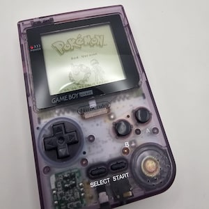 Original Nintendo Game Boy Pocket (violet clair) — MGB-001 - état neuf