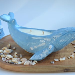 Sel de Mer Scented Soy Candle Whale