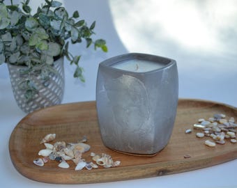 Bamboo & Coconut Scented Soy Candle