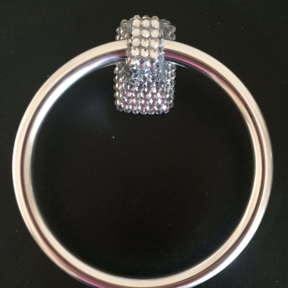 Bling towel holder sale