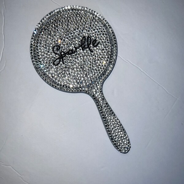 Hand Held Mirror Etsy