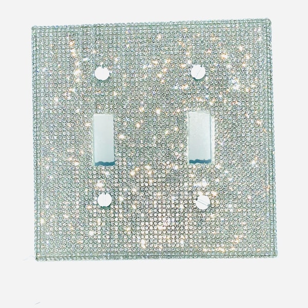 High quality Rhinestone sticker Switch Plate Cover free shipping