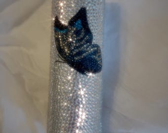 Rhinestone tumbler customizable Cup Drinks On the go Free shipping