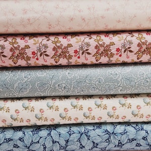 Super Bloom by Laundry Basket Quilts for Andover Fabric, Shabby Chic, Romantic by the yard