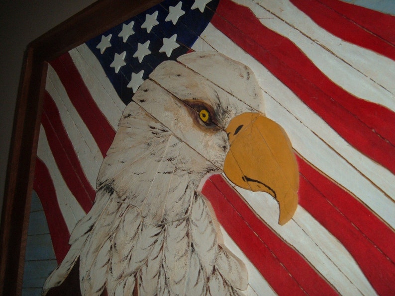 American Eagle, Patriotic, American Flag, American Flag and Eagle, USA image 2