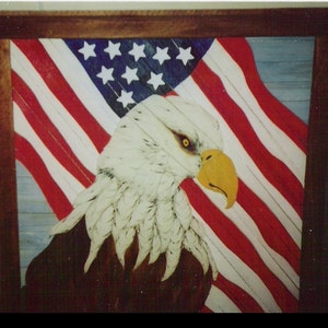 American Eagle, Patriotic, American Flag, American Flag and Eagle, USA image 1