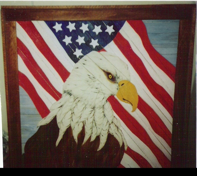 American Eagle, Patriotic, American Flag, American Flag and Eagle, USA image 1