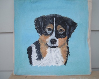 Australischer Schäferhund Custom Einkaufstasche