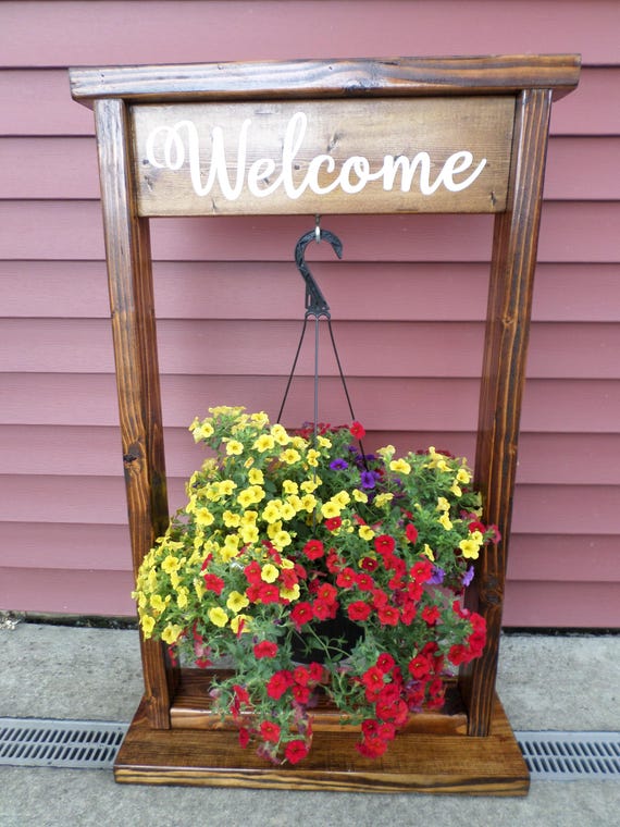 Welcome Sign, Welcome, Wood Welcome Sign, Handmade Welcome Sign