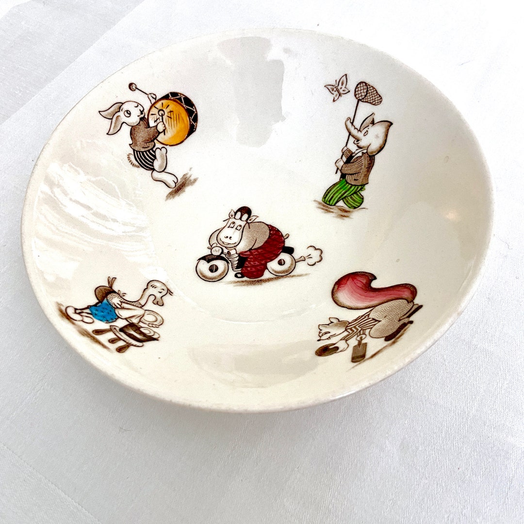 Playtime Cereal Bowl by Johnson Brothers Made in England Etsy