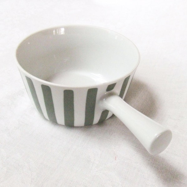 Danish Lyngby Porcelain Sauce Pot Mid Century Modern