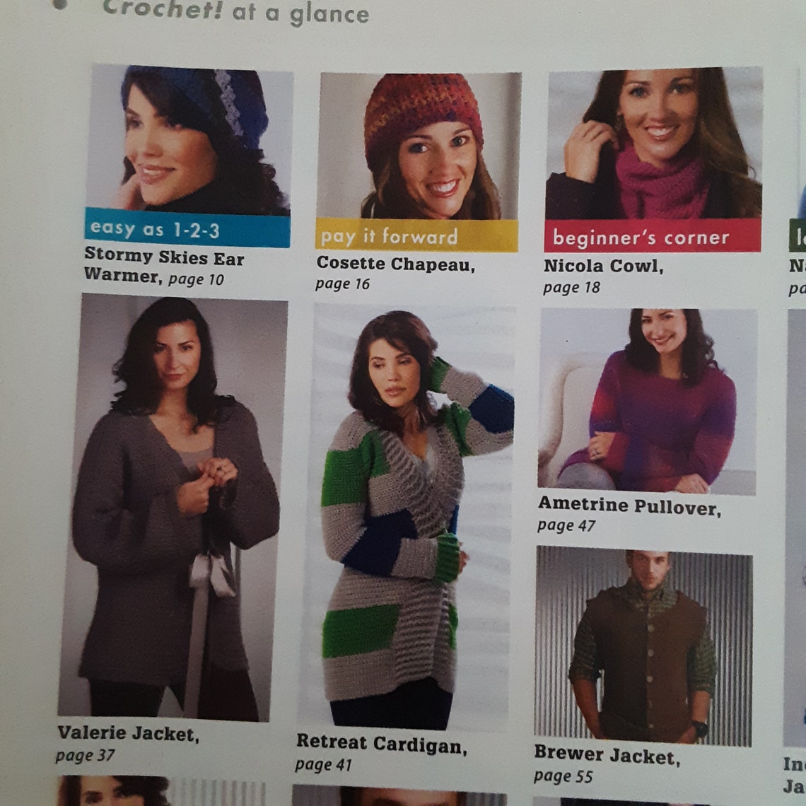 CROCHET PATTERNS Crochet Magazine Winter 2015 Issue 26 Etsy