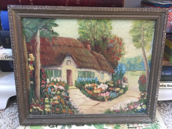 Charming Vintage English Irish Country Cottage Original Etsy