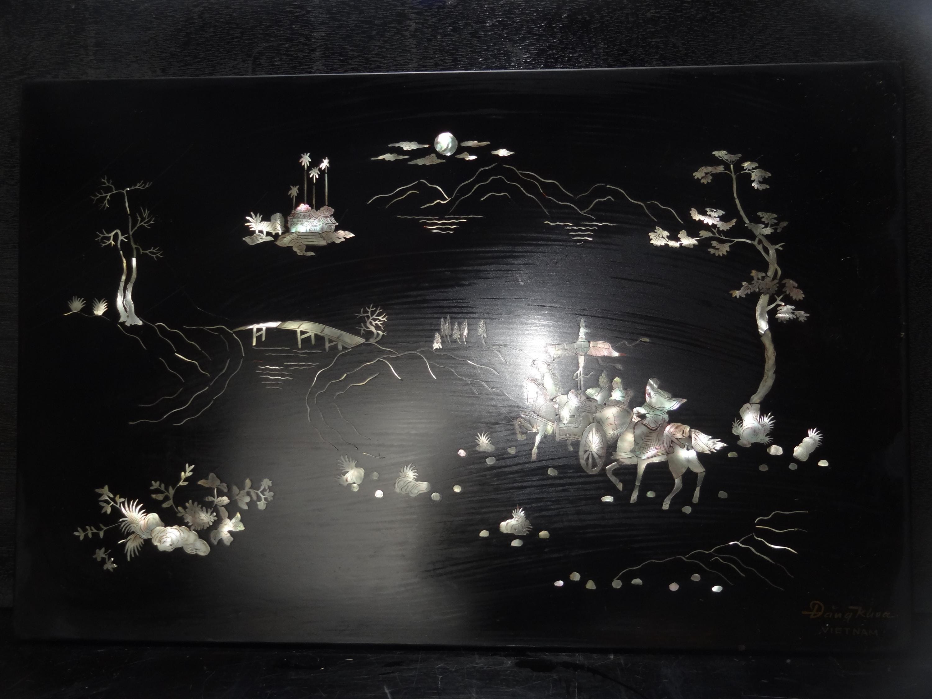 Vietnamese lacquer art - Etsy 日本