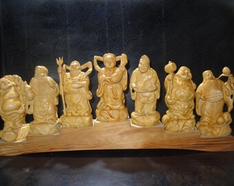 七福神 淡路瓦 細工 Seven Lucky Gods 七福神 淡路瓦 細工 Seven Lucky Gods 七福神 淡路瓦 細工 Seven Lucky