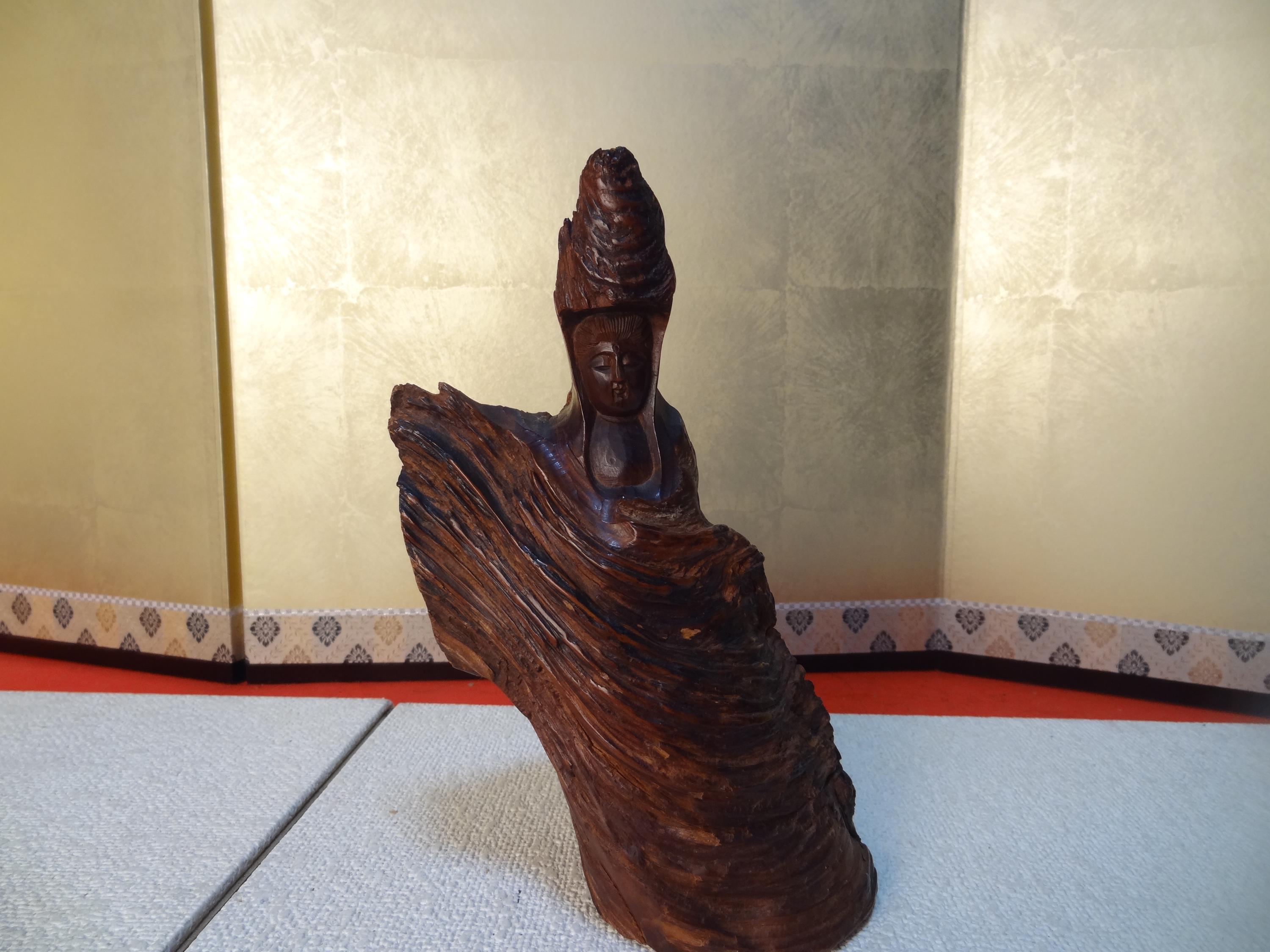 高麗青磁弥勒菩薩半跏思惟像】陶器 仏像 東洋彫刻 青磁 民芸 民藝 骨董