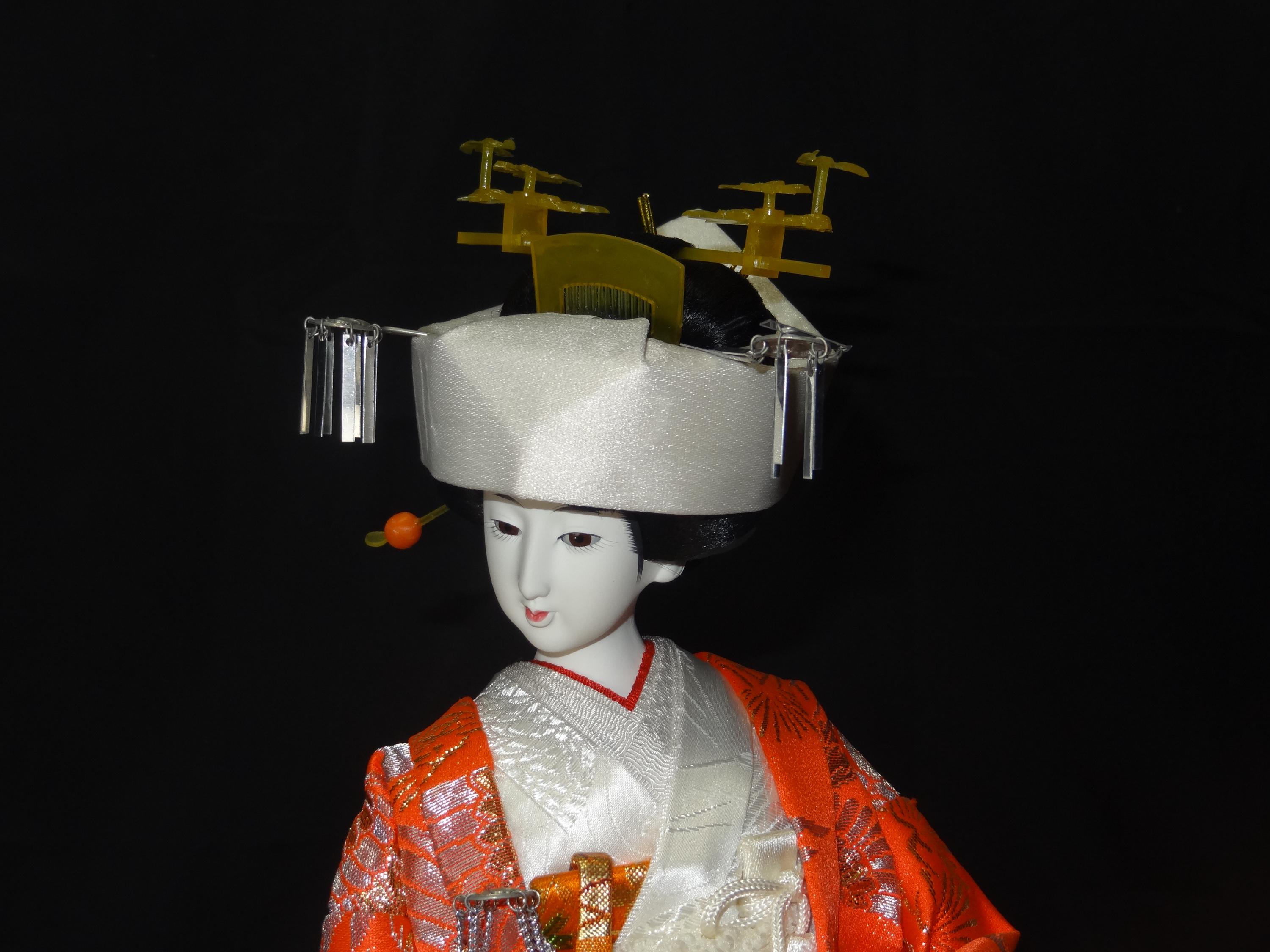 Traditional Japanese Bride Doll by Toyotama | Exquisite Wedding