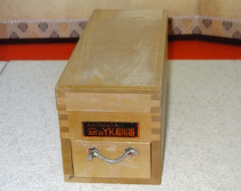 Vintage 1970s Japanese Katsuobushi Kezuriki Bonito Shaver Wood Plane Tool 23×9×10cm Excellent Condition Made in Japan