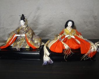 雛人形 ヴィンテージ お内裏様、お雛様 - Etsy 日本