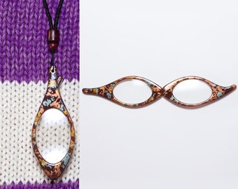 Retro Cat Eye Folding Reading Glasses | Reading Glasses Necklace