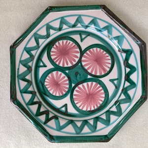Mid Century Robert Picaud LaRoue Vallauris French Art Pottery Plate