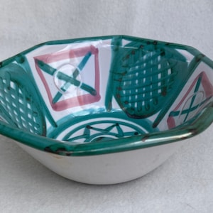 Mid Century Robert Picaud LaRoue Vallauris French Art Pottery Bowl