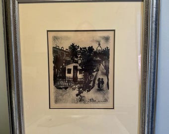 UTRILLO、UNE RUE DE BOURG、海外版超希少レゾネ UTRILLO、UNE RUE DE