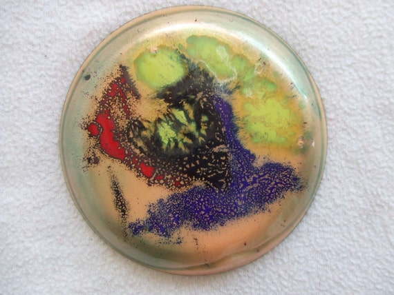 逸品 真鍮 灰皿 ミッドセンチュリー オブジェ スウェーデン