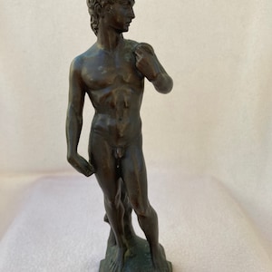 Antique Bronze Satue of David Figure