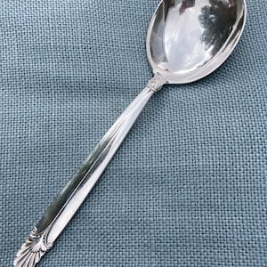 Antique International Sterling Silver Empress Serving Spoon