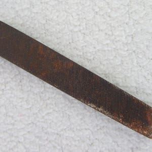 Antique Bronze Ebony Wood Ornate Tool File image 4