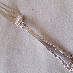Elegant Gorham Regent 1902 Silver Plate Seafood Cocktail Fork