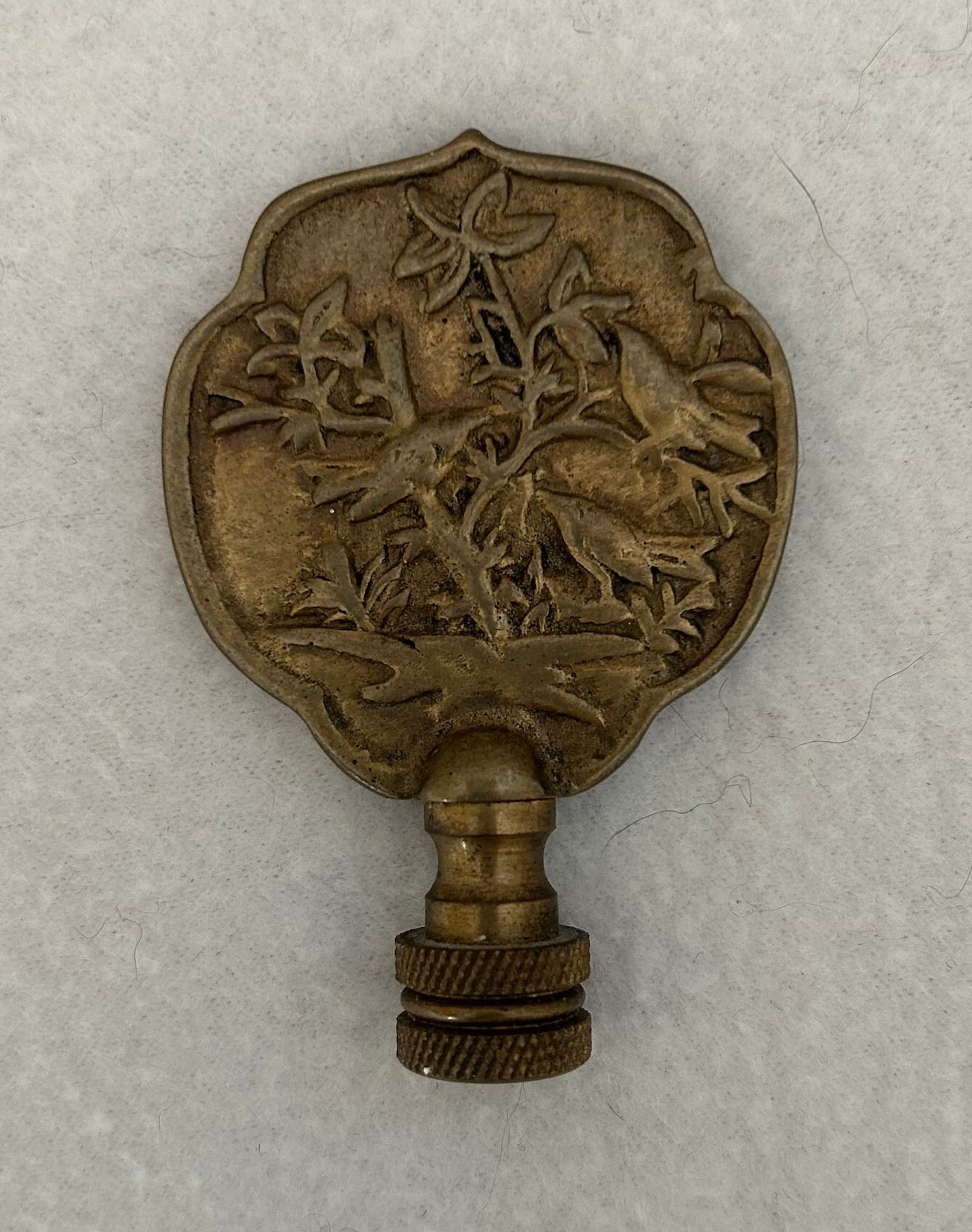 Bronze on sale lamp finial