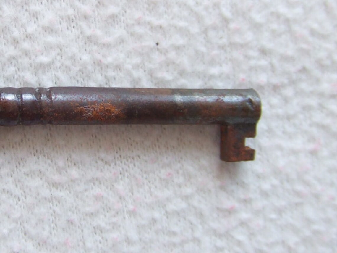 Antique Iron Ornate Skeleton Key Etsy