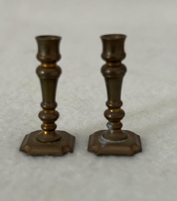 ANCIEN BOUGEOIR CHANDELIER Miniature Maison De Poupee Jouet Toy Doll Candlestick EUR 29,00 - FR
