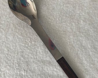 Mid Century Modern Rosenthal Carl Aubock Duo Cucchiaino da tè in palissandro